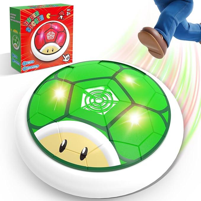 Boy Toys Hover Soccer Ball for Kids 2 LED Soccer Ball Toys Indoor Games Gifts for Boy Age 6-8, 8-12, Floating Football Birthday Gifts for 4 5 6 7 8 9 10 11 12 Year Old Kids Sport Toy