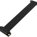PCIe X1 4.0 Riser Cable,PCI-Express 1X Male to Female Extension Cable PCI-e Extender Adapter20CM/7.87inch