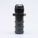 AC PERFORMANCE -10 AN Male Flare to 3/4" Barb Push Hose Barb Fitting Adapter Aluminum Black