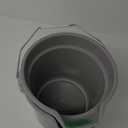 Winco Heavy-Duty Plastic Bucket/Utility Pail with Pour Spout, 14 Quarts, Gray