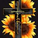 GXGLLPZBY 5D Diamond Painting Kit for Adults Beginners,DIY Cross Sunflower Paint by Diamond Art Kits,Suitability Friends Full Round Drill Diamonds Dots Gem Art,Home Wall Decor 11.8x15.8 Inch