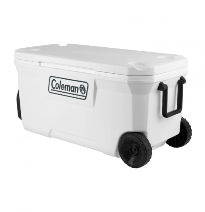 Coleman Insulated Marine Cooler, UV Guard Lid & Body, 100-Quart