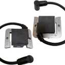 CH25 CH740 Ignition Coil 24 584 36-S Compatible with Kohler CH22 CH750 CV22 CV25 CV725 CV740 CV750 SV735 SV840 Engine Rep 24-584-03 24-584-11 (2 Pack)