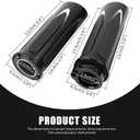 JMTBNO Motorcycle Grips 1" 25mm Handlebar Hand Grips Compatible with Harley Touring Road King Street Glide Electra Glide Road Glide Street Bobber Softail Fatboy