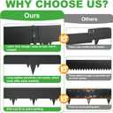 40FT Metal Landscape Edging, 12-Pack 40"L x 6.5"H Rust-Proof Border