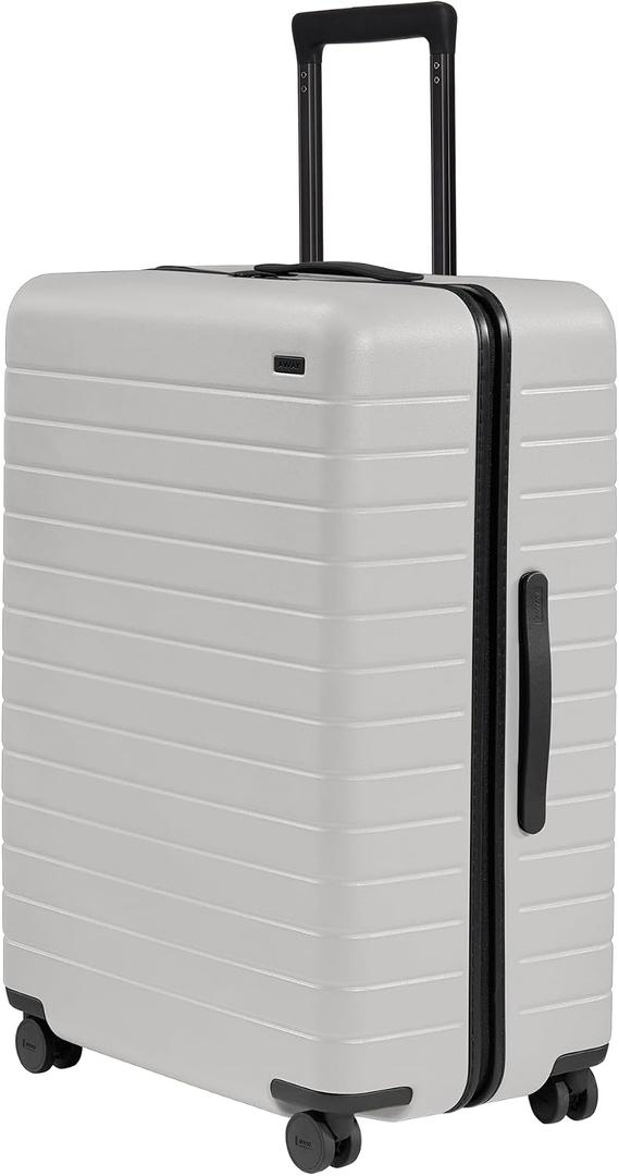 Away Large Checked Luggage, 29 Inch Hardside Suitcase with Spinner Wheels, Lightweight & Durable, TSA Lock, Cloud Gray