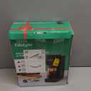 Tastyle Single Serve Coffee Maker Hot and Iced with Bold Brew, Small Coffee Machine for K Cup and Ground, Fits 7.3'' Travel Mug, Brews up to 16 Oz, 5 Cup Sizes, for Office, RV& Hotel, Elegant Black