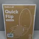Jool Baby Quick Flip Toilet Seat, Built-in Potty & Splash Guard (Elongated)