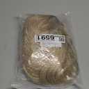 Medium Length blonde Wavy Wigs for Women 18 Inch Middle Part Wavy blond Wig Natural Looking Synthetic Heat Resistant Fiber Wig for Daily Party Use (18 inch) (Golden)