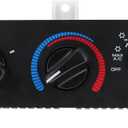 MOTOKU AC Heater Manual Control Switch Panel for Dodge Ram 1500, 2500, 3500 (1998-2002) & Vans (1998-2003)