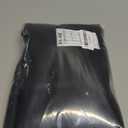 RYB HOME Short Black Curtains for Bedroom, Blackout Thermal Insulated Curtain Tiers Small Window Treatment Privacy Shades for Kitchen Farmhouse Closet, W42 x L36 inch, 2 Panels