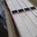 Floor Bed Frame King Size, Breathable Moisture-Proof Bed Plate, Wood Roll-Type Slatted Bed Japanese Futon Mattress, Floor Sleep Bedding (King)