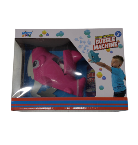 MISCO TOYS SHARK HANDHELD BUBBLE MACHINE