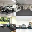 Garage Floor Mat 7'4"x17' Garage Mats for Floor Under Car, Absorbent Oil