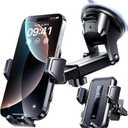 VANMASS 2026 Car Phone HolderMilitary-Grade Strongest 90+LBS SuctionPhone Holder for Your Car Dashboard Windshield Vent Cell Phone Mount Truck Stand Cradle for iPhone 17 Pro Max 16 15 14 13 Android