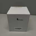 LemonRoad Boho Tissue Box Cover Square Wood Tissue Holder Ivory Rustic Facial Paper Organizer Bohemian Desk Storage Container for Bathroom Modern Farmhouse Tabletop Office Decor