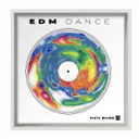 12.5" x 12.5" Vinyl Record Frame - White