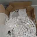 Set of 3 Christmas Decoration Outdoor Spiral Tree, 3/4/5 FT 240 LED Xmas Collapsible Tree Lighted 3D Lights Holiday Display Decorative for Indoor Outdoor Xmas Patio Wedding Decor(Warm White)