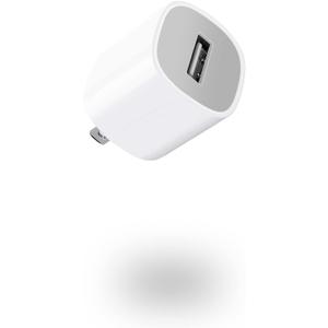 USB Wall Charger,Small iPhone Charger Box,Travel Plug Cube 5W Power Adapter for iPhone SE 2020/12 Pro Max/11 Pro Max/XR/X/8 Plus/7/6S/6S/6/5,Galaxy S7/S6/S5 Edge,LG,HTC,Huawei,Moto,Kindle