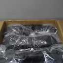 Low Back Boat Seats, Black & Gray, 2 PCS, 405x380x420