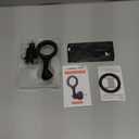 MRGLAS for MagSafe Car Mount [ 2025 Upgraded 40 Strong Magnets] [360 Rotation] Air Vent Magnetic Phone Holder [Double Metal Hook] Car Phone Holder Mount Compatible iPhone 17 16 15 Pro Max Plus S25 24 (Black)