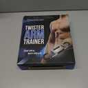 Twister Arm Trainer, Adjustable Power Twister Bar 40-100lbs Resistance & Chest Exerciser, Full Body Strength Training Equipment for Arms, Chest, Shoulders, Core & Legs, Portable Home Gym