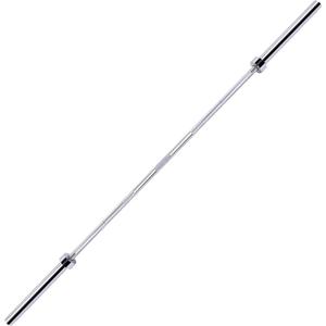 Fitvids 2 Inch Olympic Barbell Bar, 5/6/7 Feet Bar with Collar for Home Gym Strength Training, Weight Lifting, Bench Press, 700 LB Capacity