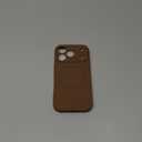 Miracase Magnetic for iPhone 17 Pro Case, Compatible with MagSafe, Integrated Silicone Camera Control Cover, 3.0mm Thicken Shockproof Drop Protection Phone Case for 17 Pro, Chocolate