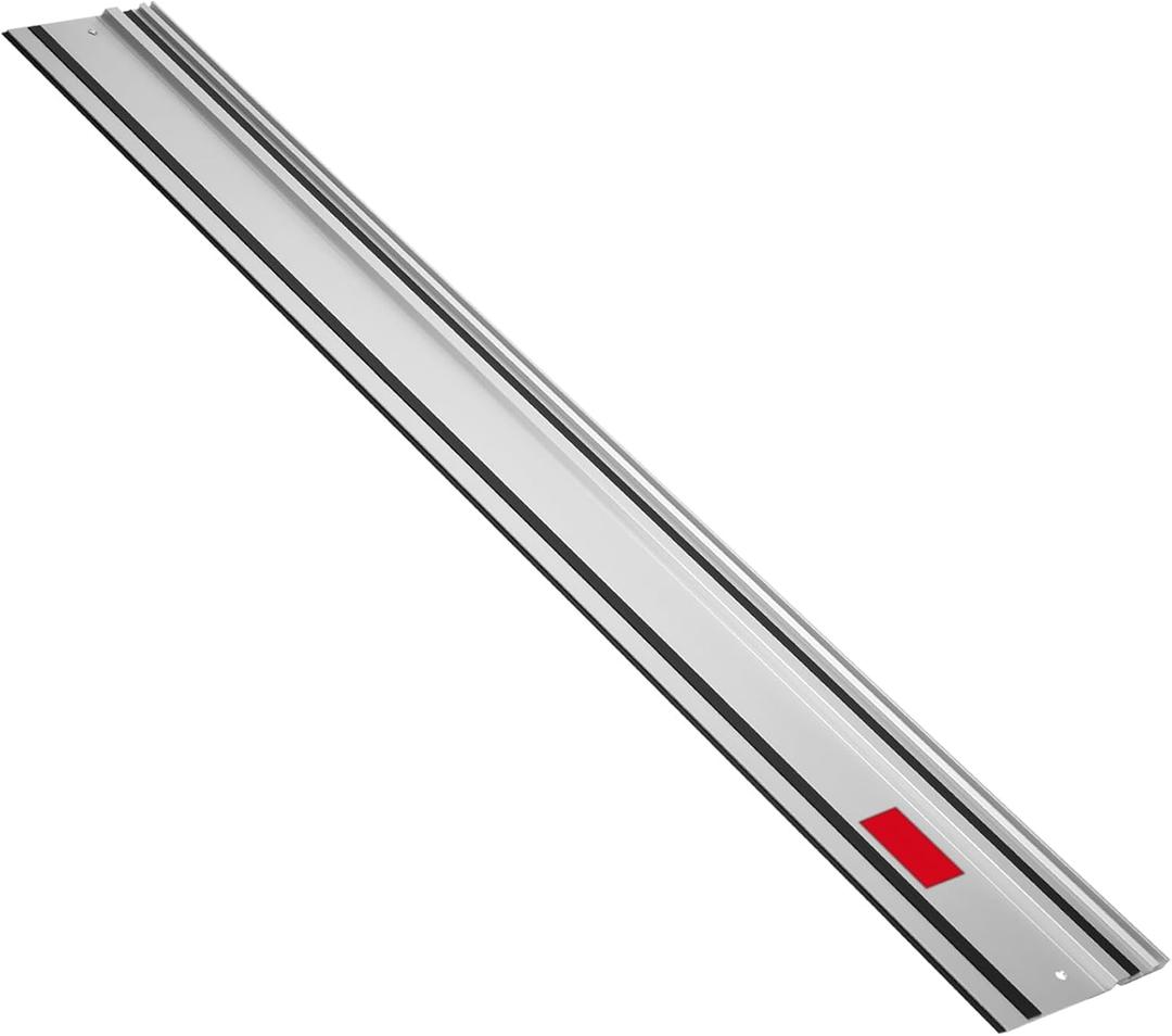 55in Track Saw Guide Rail Compatible with Milwaukee Track Saw, 55" Replacement for Milwaukee Guide Rail, Perfect Fit for Milwaukee Track Saw and Woodworking Longer Cuts