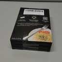 SANTUO Dessert Forks Set - 8-piece Stainless Steel Salad Forks Cream Fork Flatware Set Reusable for Household Use or Camping - Silver 6.7 Inches Pack of 3