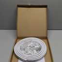 Flexible Bendable Ceiling Curtain Track, 5m (16.4ft), Ceiling Track Ceiling Mount, for Curtain Track with Track Curtain System, RV Curtain Spacer, Curtain Ceiling Track