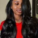 Half Wig Body Wave Human Hair 3 in 1 Glueless Wear 200% Density For Women Seamless Flip Over Drawstring Headband Wig Beginner Friendly 20inch