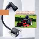2pcs Ignition Coil Module Compatible with Toro Titan TimeCutter Exmark Series Riding Lawn Mowers 136-7883 139-0720 127-9216 compatible with Harbor Freight PREDATOR 22HP 708cc V-Twin Egnine 62879