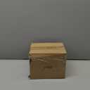 Tosnail 2 Pack Decorative Book Boxes Wooden Antique Book Decorations Vintage Storage Box