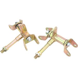 Front Steering Knuckle Spindle Set High Strength Aluminum Alloy Steel for ATV Go Karts UTV Quads