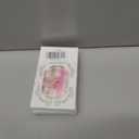 Valentines Day Press on Nails French Tip Fake Nails Medium Square False Nails Lip Heart Acrylic Nails Love Heart Stick on Nails White Nail Tip Full Cover Glue on Nails Cute Stick on Nails for Women