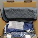 XVISHX 42x42 Inches Puppy Playpen with Cover&Dog Pads, Dog Playpen for Puppies or Small Dogs, Pet Playpen for Indoor & Outdoor, Sturdy Safety Dog Pen with Thickened Fabric