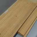 Fluted Console Table - Natural Oak 107X36