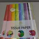 2 x Tissue Paper for Gift Wrapping (100 Sheets) 20 Assorted Colors, Gift Bags, Packaging, Floral, Birthday, Holidays, Christmas, Halloween, and DIY Crafts