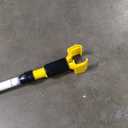 Rubbermaid Commercial Products Gripper 60" Vinyl-Coated Aluminum Wet Mop Handle, Gray, for Professional/Industrial Floor Cleaning, Compatible with 5" Headband Mops