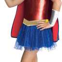 Rubies DC Comics: Wonder Woman Costume Tutu Dress for Kids, Girl's Medium