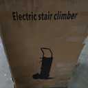 Electric Stair Climbing Dolly, Heavy Duty Cart 880lbs Capacity 1200W Motorized Hand Truck with Foldable Design for Moving Furniture Fridge Appliance(Black)