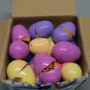 JOYIN 36 Pcs Pre-Filled Easter Eggs Filled with Plush Animal Toys for Kids Toddlers Easter Egg Hunt, Basket Stuffers Fillers, Kids Party Favor, Classroom Prize Supplies