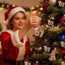 3 x 67 Christmas Ornament, 2PCS 67 Meme Funny Christmas Ornaments 2025, Funny 67 Christmas Ornament, 67 Meme Gag Gift for Kids,2025 Santa Ornaments for Christmas Tree, Stocking Stuffers for Teens