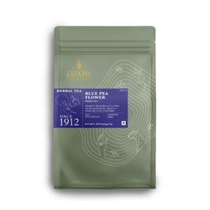 Luxmi Estates Butterfly Pea Flower Organic Blue Pea Flower Tea (50 Tea Bags) Caffeine Free Tea Bags (EXP 02/04/27)