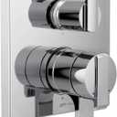 Delta Faucet Ara 17 Series 6-Setting Integrated Diverter Valve Trim Kit, Chrome Diverter Valve Trim Kit, Shower Trim Kit, Chrome T27967 (Valve Not Included)
