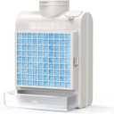 3-in-1 Indoor Dryer Vent, Stainless Steel Screen Filter, Polyester Filter and Water Drawer System, Upgrade Safety Vent Flap, with 4 Pieces Polyester Filters, For Electric Clothes Dryers