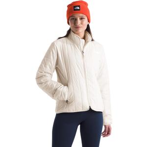 THE NORTH FACE Women's Junction Insulated Jacket (Standard & Plus Size) | Water Repellent Winter Coat & Zip Hand Pockets (Medium, White Dune)
