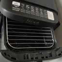 Ninja Air Fryer, 8 QT DoubleStack 2-Basket, Space Saving Design, Cooks 2lb Chicken Wings, Feeds up to 6 People, 6-in1 Air Fryer, Roast, Bake & More, Easy to Clean, Dishwasher Safe Parts, Black, SL201