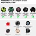 Delidigi Magnetic Sport Band Compatible with Samsung Galaxy Watch 7 6 5 4 FE 40mm 44mm/Galaxy Watch 6 4 Classic 43mm 47mm 42mm 46mm/Watch 5 Pro 45mm, 20mm No Gap Breathable Siliocne Strap for Men Women